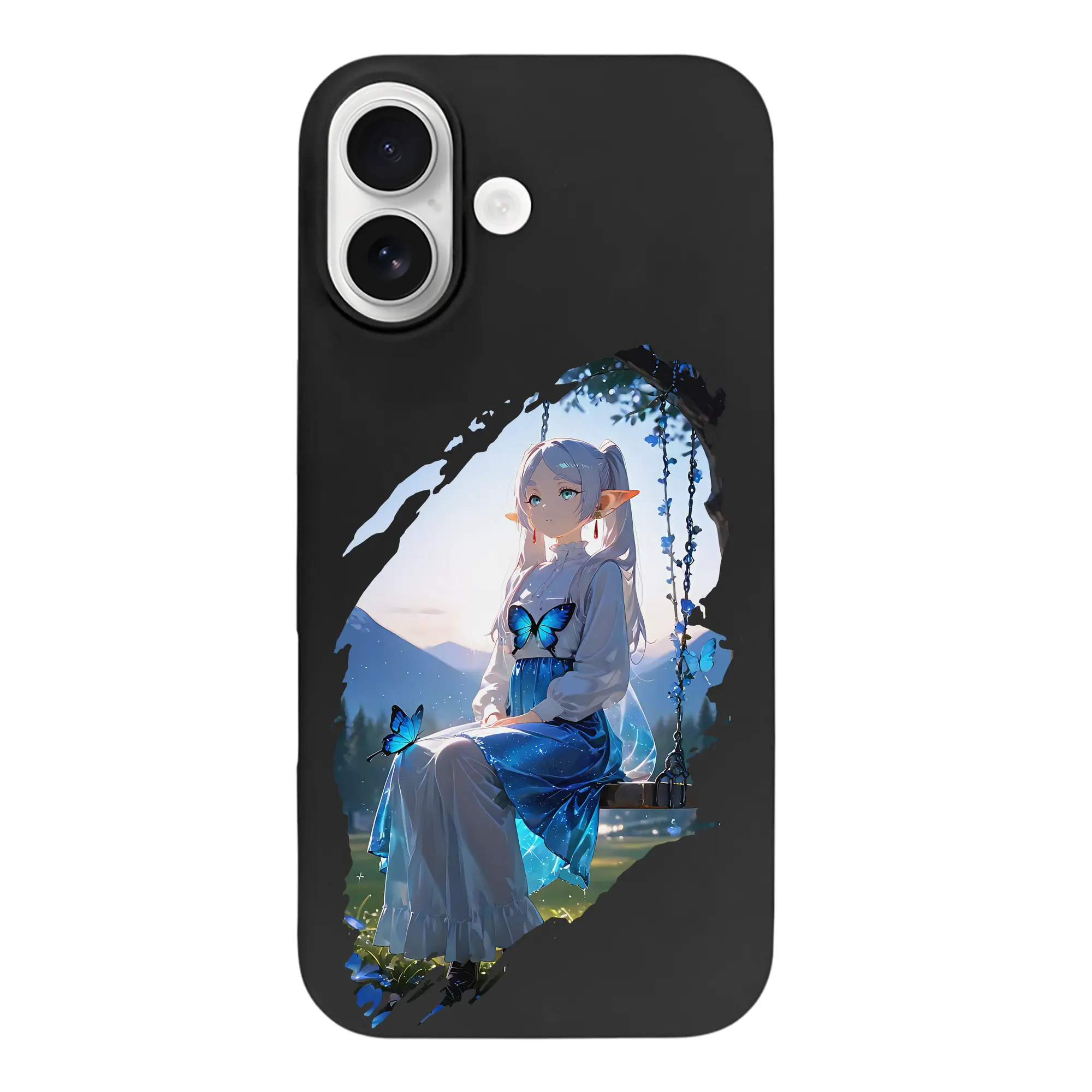 葬送のフリーレン（Frieren） グッズ,フリーレン（Frieren） - iPhone 17 シリーズ シリコンケース 薄型 耐衝撃 指紋防止 ソフトタッチカバー 精密フィット 傷防止 保護ケース iPhone 17/17 Air/17 Pro/17 Pro Max 対応